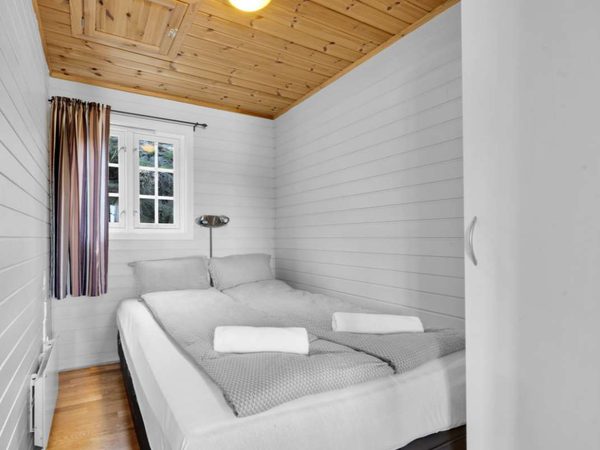Hvitveis – soverom med dobbeltseng