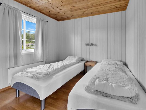 Måken og Utsikten – soverom med to enkeltsenger