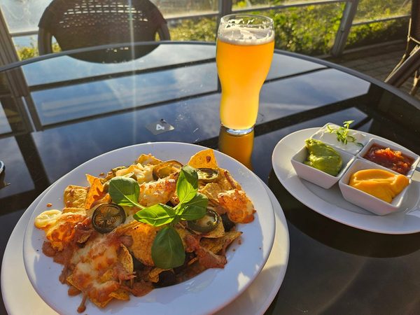 Nachos og en kald øl